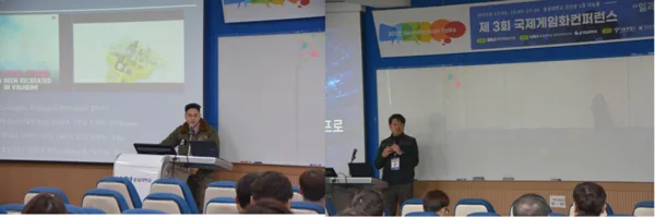(왼쪽부터 서울과학기술대학교 신현우 교수, 포스코DX 박종현 기술연구소 프로)
